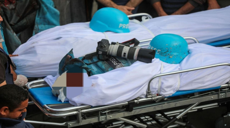 العدد يرتفع إلى 158 منذ 7 أكتوبر.. استشهاد 5 صحفيين في غارتين إسرائيليين على غزة